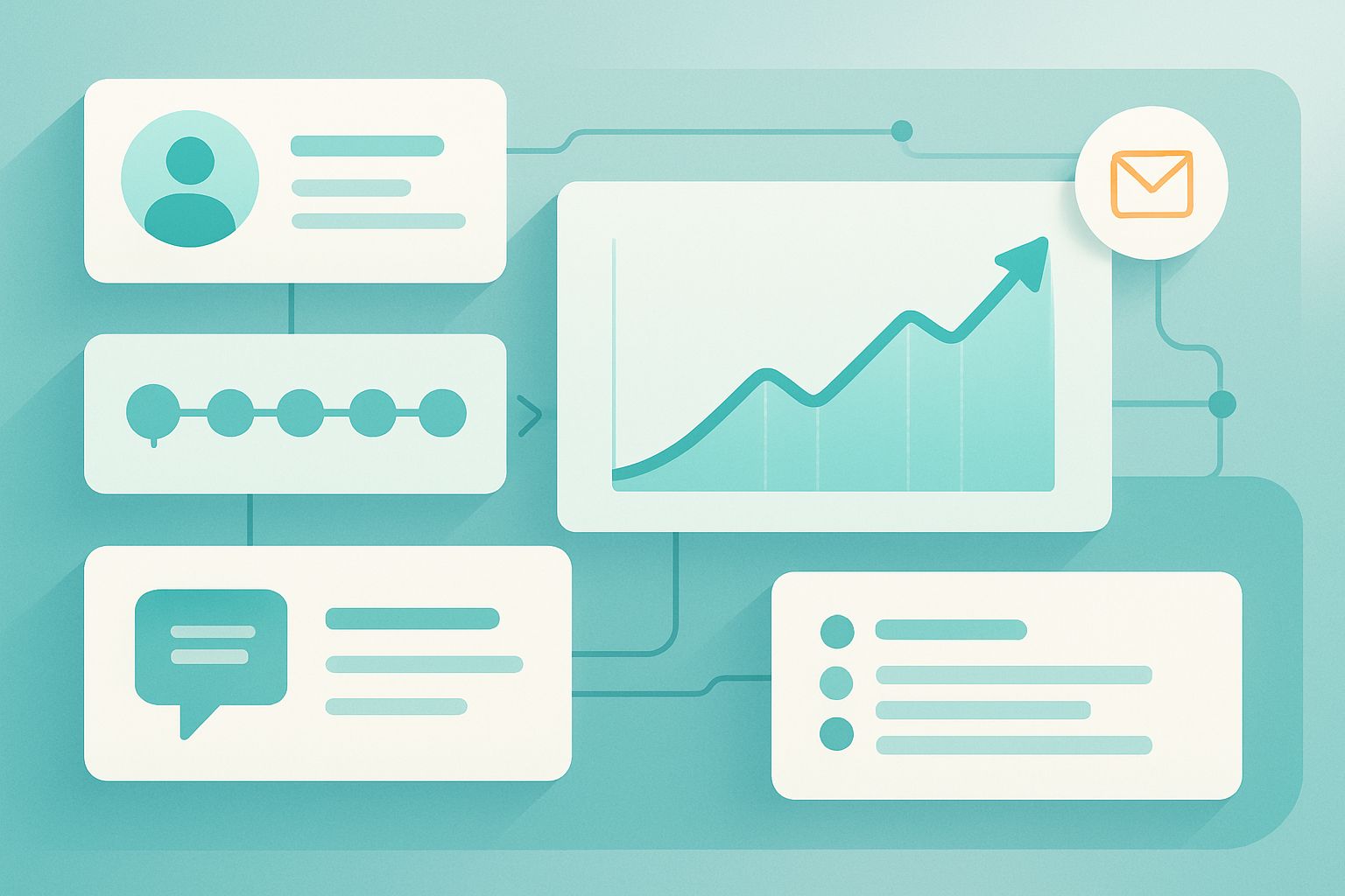 Modern CRM Dashboard Interface